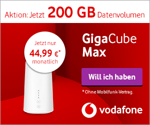 Vodafone gigacube wlan für unterwegs